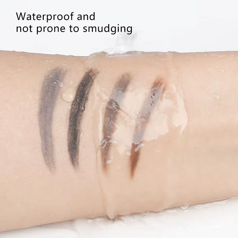 2 in 1 Double-Headed Triangle Waterproof Eyebrow Pencil Durable Long Lasting Beginner-Friendly Women'S Makeup Eye Brow Pen