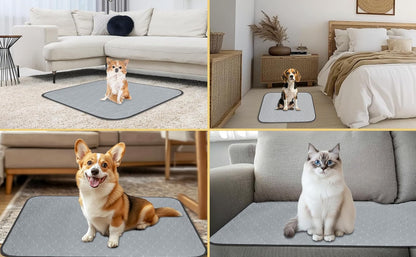 Washable Pee Pads for Dogs 18X24,4 Pack
