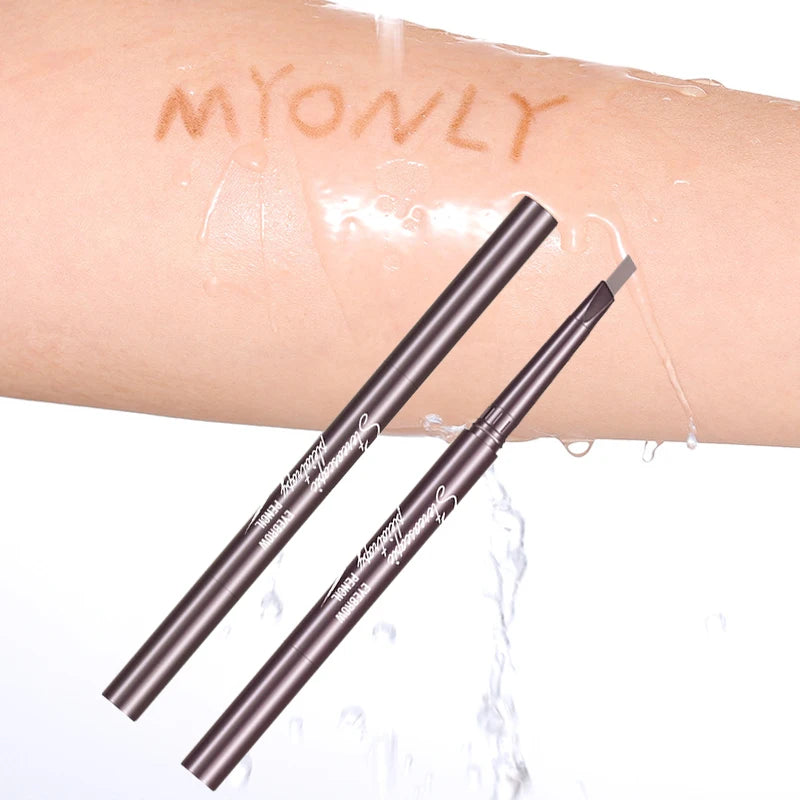 5 Colors Eyebrow Cosmetics Pencil Waterproof Double-Headed Eyebrow Tattoo Natural Long Lasting Makeup Paint Eyebrow Pencil
