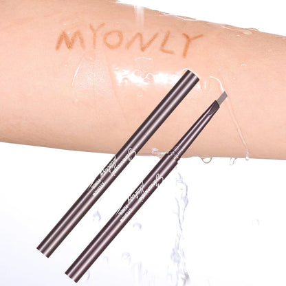 5 Colors Eyebrow Cosmetics Pencil Waterproof Double-Headed Eyebrow Tattoo Natural Long Lasting Makeup Paint Eyebrow Pencil